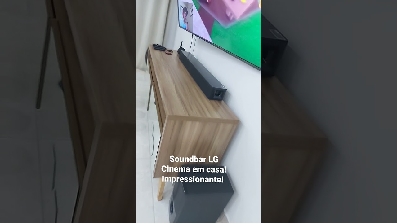 Miniatura da avaliação em vídeo de Soundbar LG SH5A 600W RMS 4.1 Canais com Bluetooth
