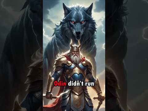 Odin vs Fenrir: The Shocking Prophecy That Ended the Allfather | Norse Mythology Short #odin #norse