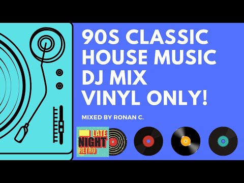 90s Classic House Music DJ Vinyl Mix (VINYL ONLY)