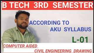####COMPUTER AIDED CIVIL ENGINEERING DRAWING,, ACCORDING TO AKU SYLLABUS