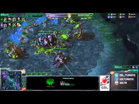 Türkiye - Polonya Starcraft 2 uliking vs Tefel ZvZ g1