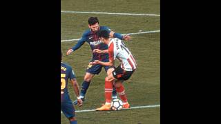 The King of Nutmeg 🤯 🔥 ⚽ #messi #football #edit #nutmeg #viralvideo