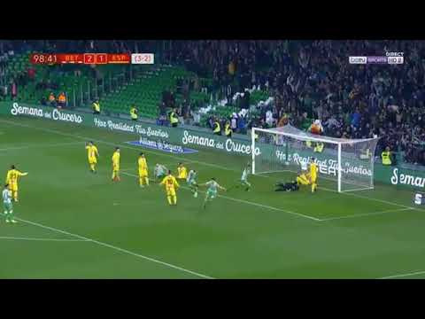 Aissa Mandi GoaL vs Espanyol (3-1) Copa del Rey 2019