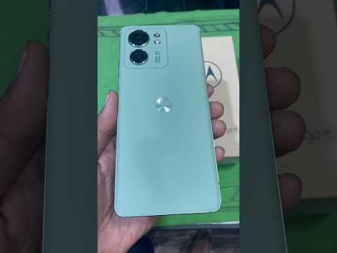 Motorola Edge 40 5G (Nebula Green, IP 68 Watar resistance first looks.