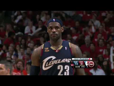 LeBron James Highlights vs. Chicago Bulls 2010 NBA Playoffs G3 (2010.04.22)  - 39 Pts