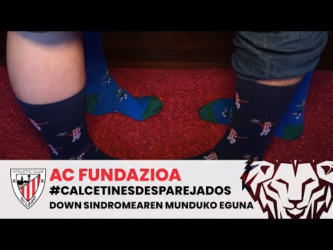 Imagen de portada del video 🧦 #CalcetinesDesparejados | Down Sindromearen Munduko Eguna | ❤️ AC Fundazioa