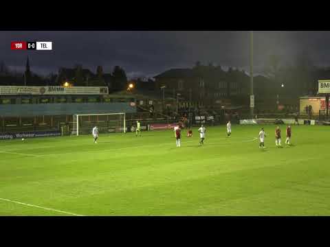 York City 2-0 AFC Telford United | Matchday Highlights