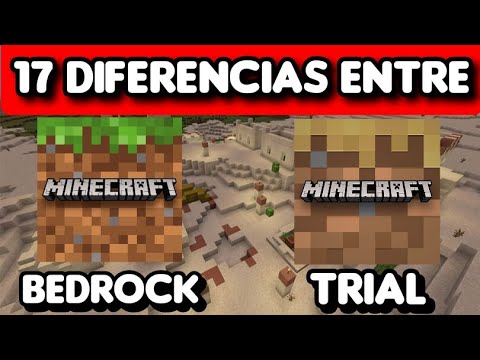 17 Differences Between Minecraft Bedrock and Minecraft Trial (Trial Version)