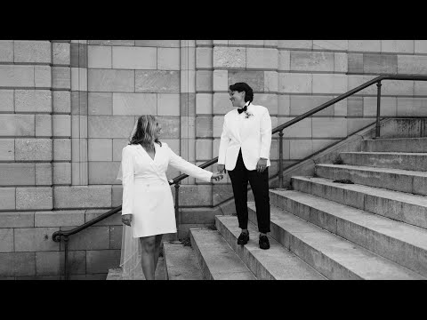 Bar Hopping Elopement in Downtown Lancaster, PA | Shot on Super 8mm Film | Sam x Anyssa