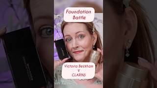 Victoria Beckham Beauty Foundation Drops vs the Clarins Double Serum Foundation