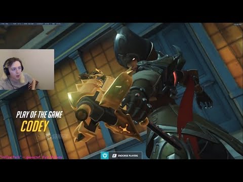 Overwatch Best Sombra Pro Codey Showing His Gameplay Tricks -POTG-