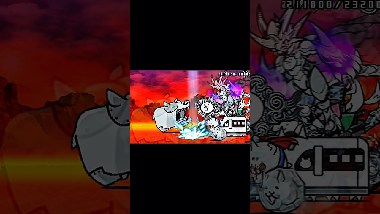 超メタルカバちゃん6体すり抜け #にゃんこ大戦争