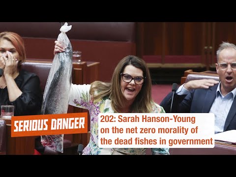 202: Sarah Hanson-Young on the net zero morality of the dead fishes in government