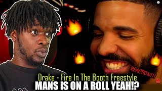 Drake - Fire In The Booth (REACTION!!!)
