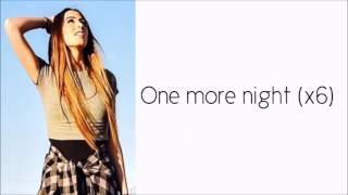 &quot;One More Night&quot; by CIMORELLI (Lyrics)