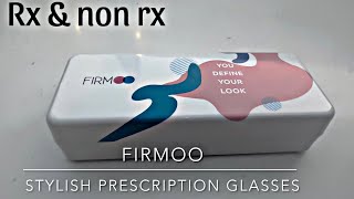 Firmoo Glasses 👓 Unboxing & Review | Stylish Prescription Glasses 👓 | Try-On Haul