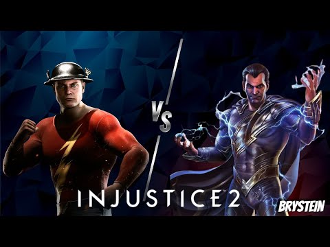 Injustice 2 - Jay Garrick Vs Black Adam (MEDIUM)