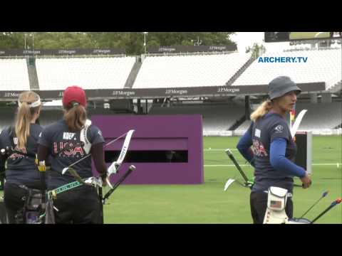 Korea v USA – recurve women’s team quarterfinal | London 2012 Olympic Test Event