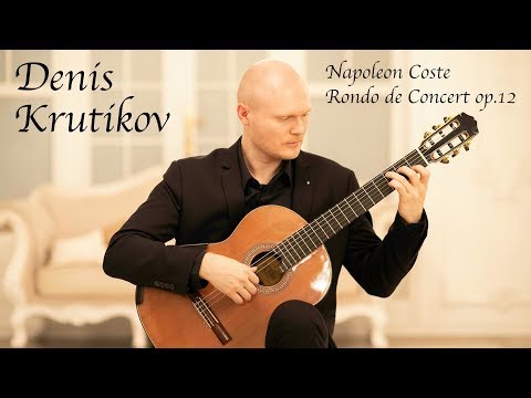 Denis Krutikov plays Rondo de Concert op.12 by Napoleon Coste