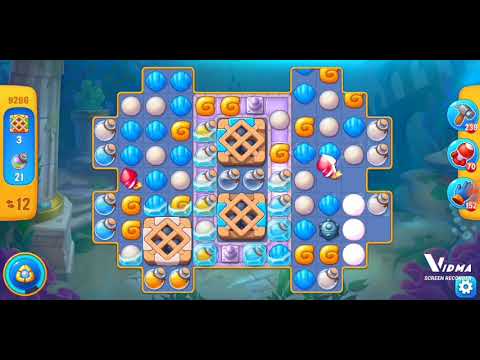 Fishdom. 9286 level no boosters and diamonds. 16 moves