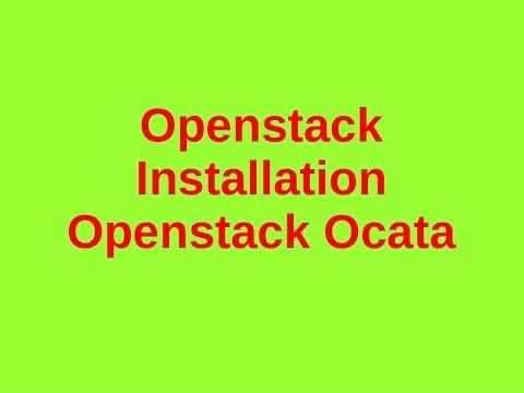 Basic Openstack Administration Part 1