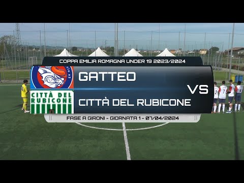 GATTEO VS CITTÀ DEL RUBICONE - COPPA EMILIA ROMAGNA UNDER 19 2023/2024 - FASE A GIRONI - 07/04/24