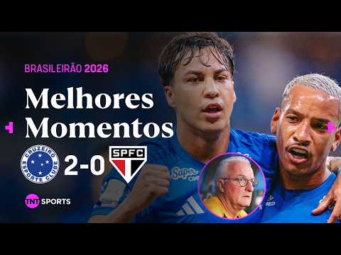 MATHEUS PEREIRA BRILHA E JOIA DA BASE MARCA PRIMEIRO GOL! CRUZEIRO 2 X 0 SÃO PAULO