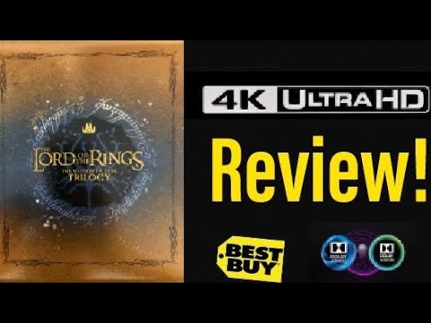 The Lord of the Rings Trilogy (2001-2003) 4K UHD Blu-ray Steelbook Review!