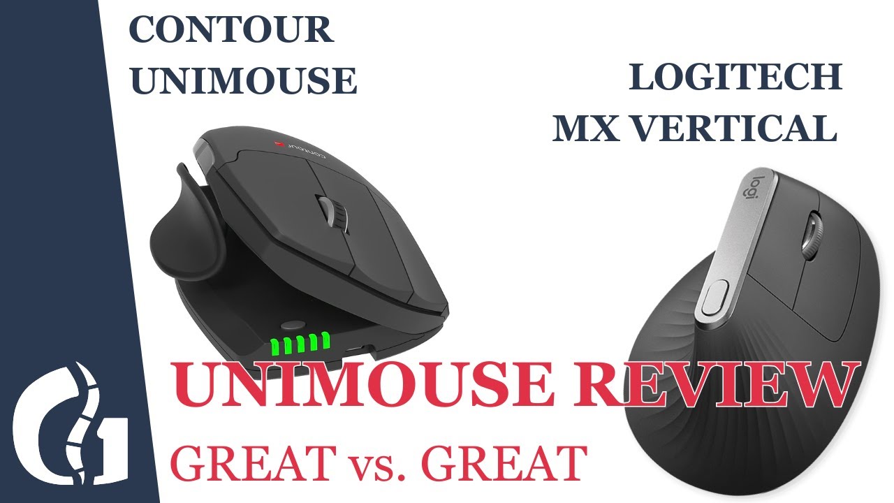 Contour Unimouse vs Logitech MX Vertical: Independent Expert Review