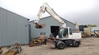 Ratinio ekskavatoriaus Hitachi ZX 180 W mobile excavator bagger graafmachine 18 T pardavimas - Vaizdas 4 | Machineryline LT Ratinis ekskavatorius Hitachi ZX 180 W mobile excavator bagger graafmachine 18 T | Vaizdas 4 - Machineryline
