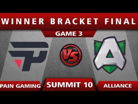 WINNER BRACKET FINAL - ALLIANCE VS PAIN GAMING DOTA SUMMIT 10 GAME 3