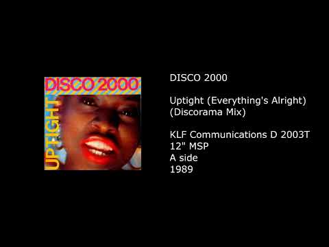Video thumbnail for Uptight (Everything’s Alright) (DISCORAMA Mix)