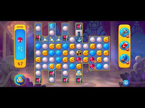 Fishdom level 10724 no boosters フィッシュダム ノーマル