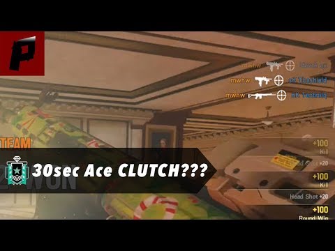 30 Second Ace Clutch - Console Diamond Pro - Rainbow Six Siege