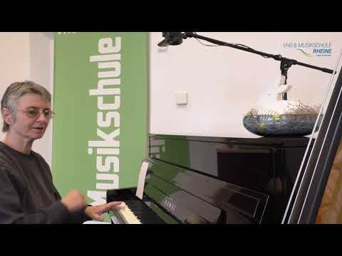 Klavier - Anfänger Lektion 5/6          Video Studio Musikschule Rheine
