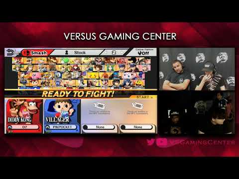 VS Weekly 8/2/18 - Winners R3 - Dyr (Diddy Kong) vs CSM | PikPocket (Villager) - Smash 4