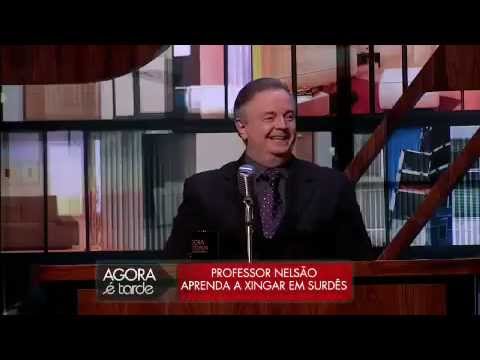 Agora é Tarde 27/03/13 - Completo - Nelsão, Professor de Libras