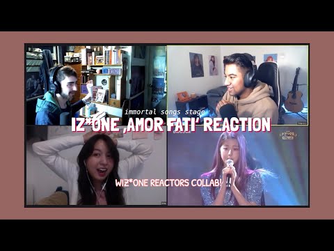 (ENG/KR) IZ*ONE 아이즈원 'AMOR FATI' reaction — wiz*one reactors collab ft. CobraMT & Jojobas Reacts✨