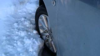 preview picture of video 'Stuck in my own driveway after ice storm'