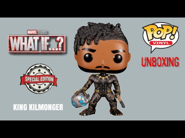 Vídeo relacionado con Funko Pop! & tee: What If - Killmonger - Large - (L) - Anything Goes - Camiseta, Franela - Ropa con Figura de Vinilo Coleccionable - Idea de Regalo - Juguetes y Camiseta de Manga Corta para Adultos