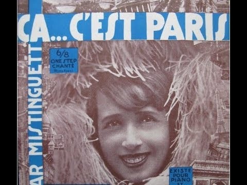 Mistinguett    " ça... c'est Paris ! "     1948