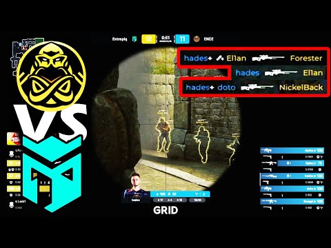 Ence VS Entropiq Match Highlights | CSGO Highlights | CSGO Best Moments | ( Hades, Doto, Spinx ... )