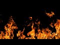 Fire and Flame Overlay 18 - Royalty Free Green Screen Footage