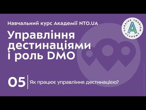 Лекція 5. Як працює управління дестинацією?