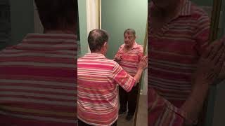 Betty has Alzheimer's and doesn't recognize herself in the mirror  #endalz