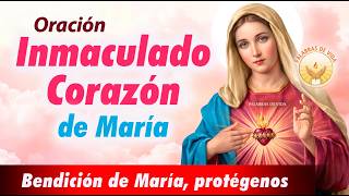 Consagración al Inmaculado Corazón de María 💖  bendición de María: protégenos
