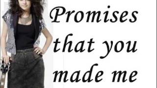 Selena Gomez &amp; The Scene - Kiss &amp; Tell - Lyrics On Screen