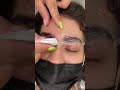 Eyebrow Lamination On Thick Brows