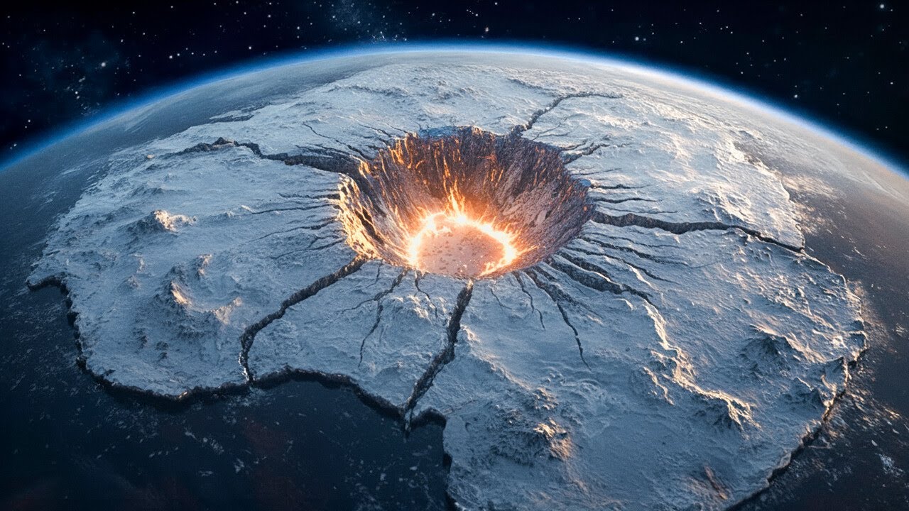 В антарктическом льду обнаружена брешь размером со Швейцарию