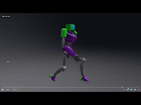 Milestone video for 3D animation